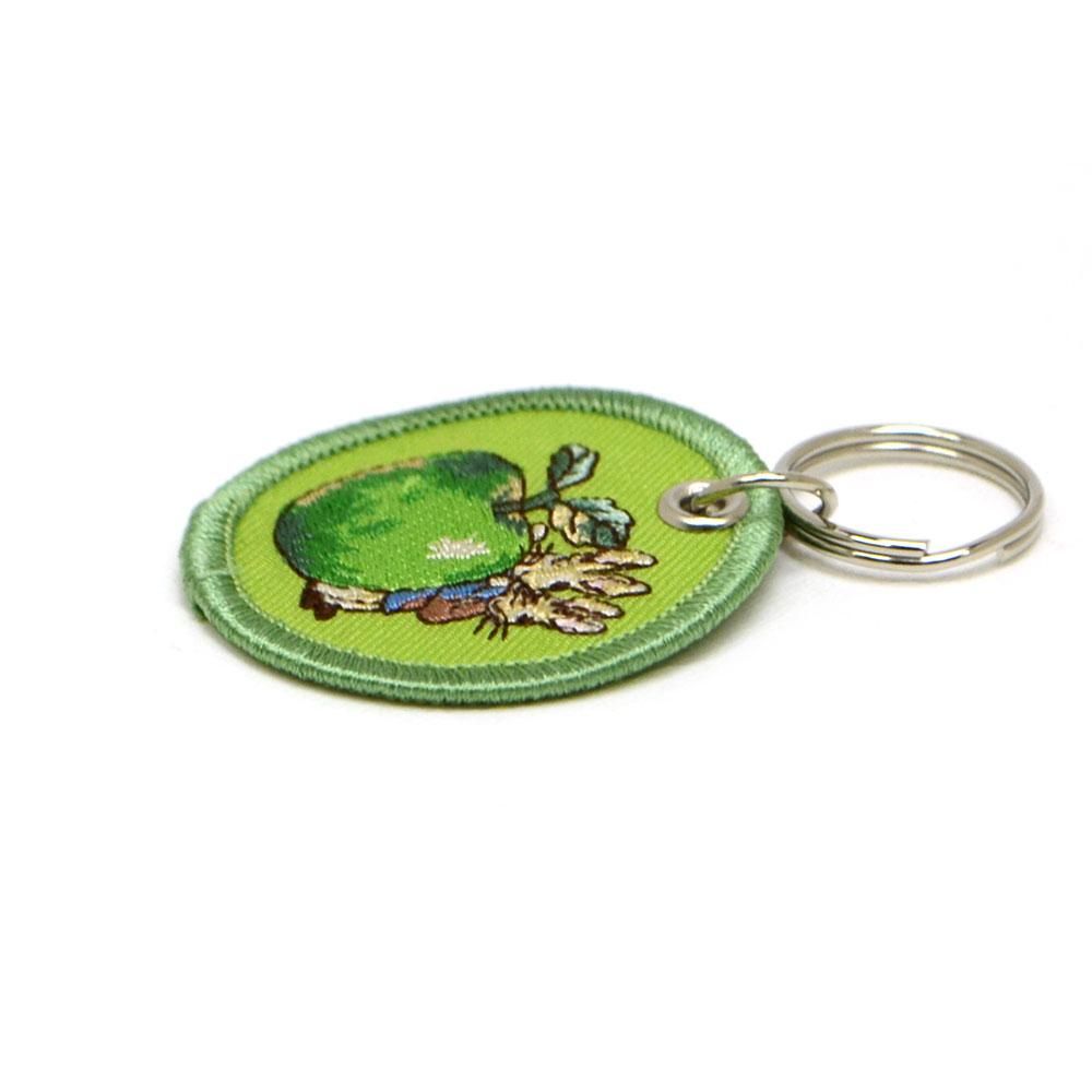 刺繍キーホルダー (アップル)
