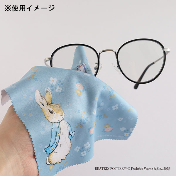 メガネクロス シャビーシック（ブルー）