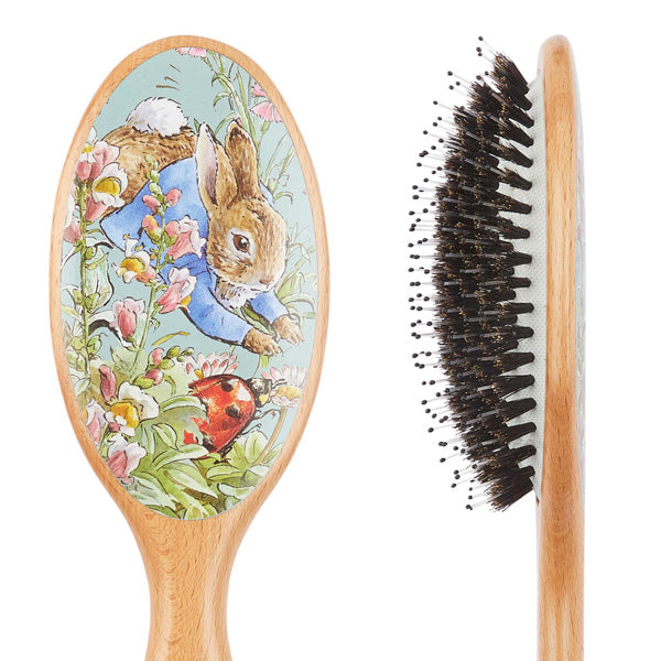 ピーターラビット(TM) ブリッスル＆ナイロンミックス クッションヘアブラシ