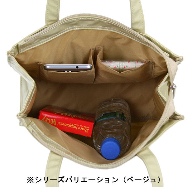 エナメルトートバッグ M （ブラック）