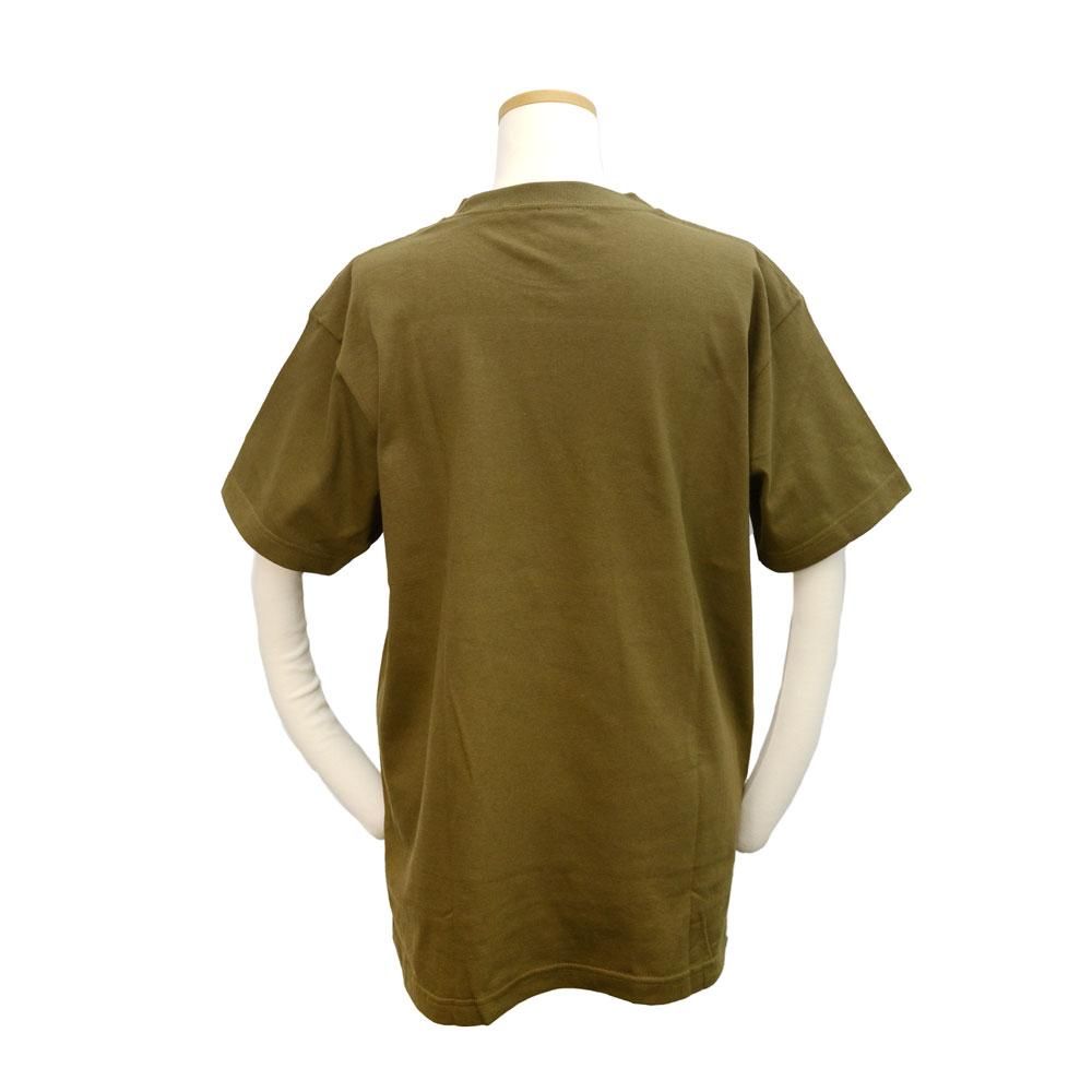大人用Tシャツ Sサイズ （ハッピーガーデン/オリーブ)