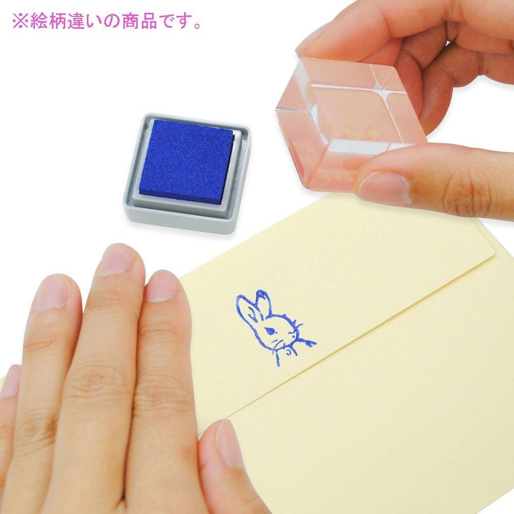 布にも押せるスタンプセット （こねこのトム/ガーネット)